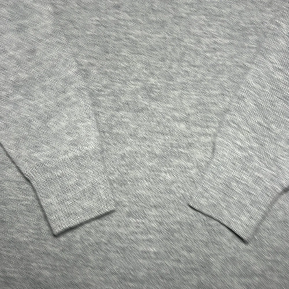 J.Crew Women's Charcoal Grey Long Sleeve 100% Merino Wool Sweater Warm L